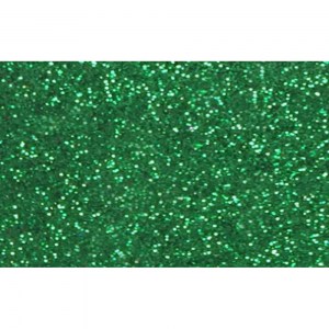 gomma eva glitter verde
